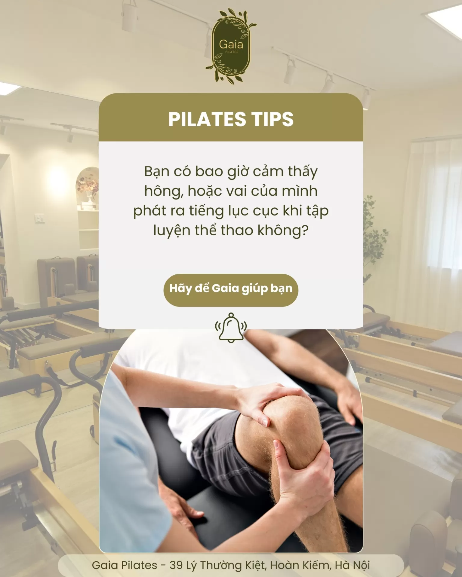 KHỚP KÊU LỤC CỤC KHI TẬP!?